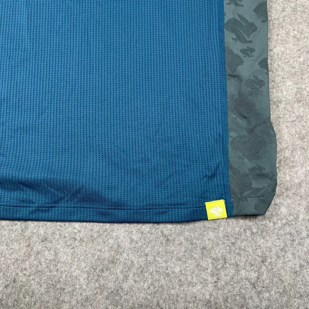 Rabbit‎ Running Men's Strong Running Tee Blue Small Training Sports Trail Large